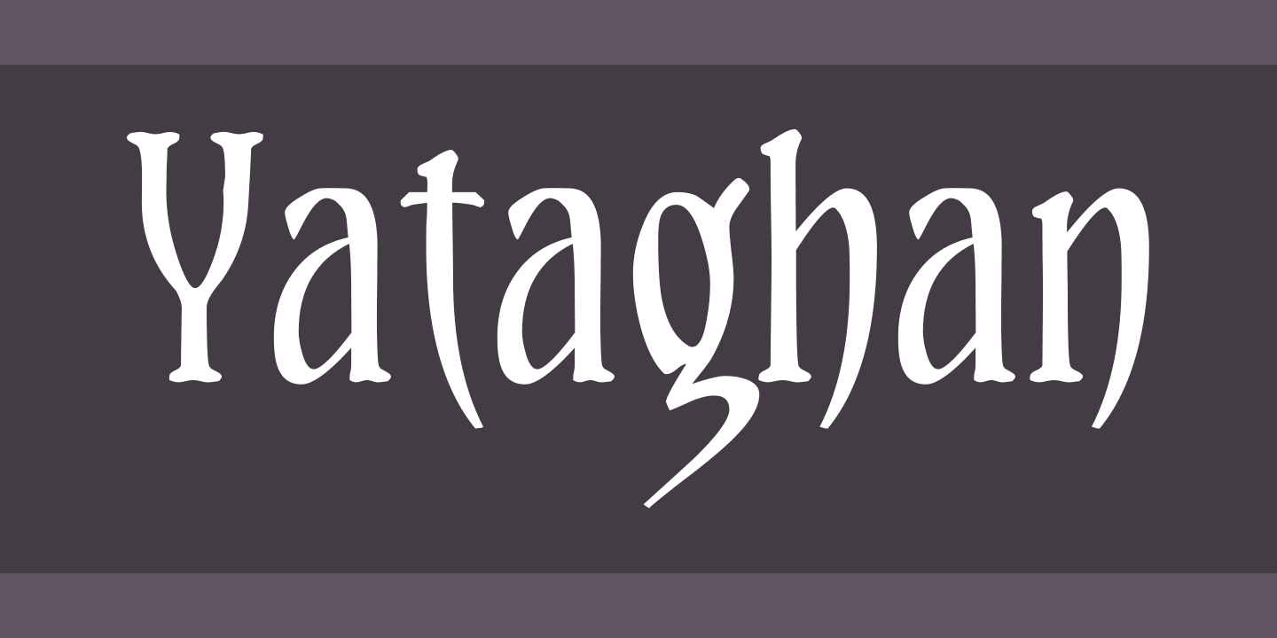 Font Yataghan